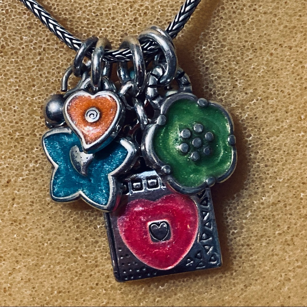 Cute Brighton necklace with charms - Picture 2 of 6